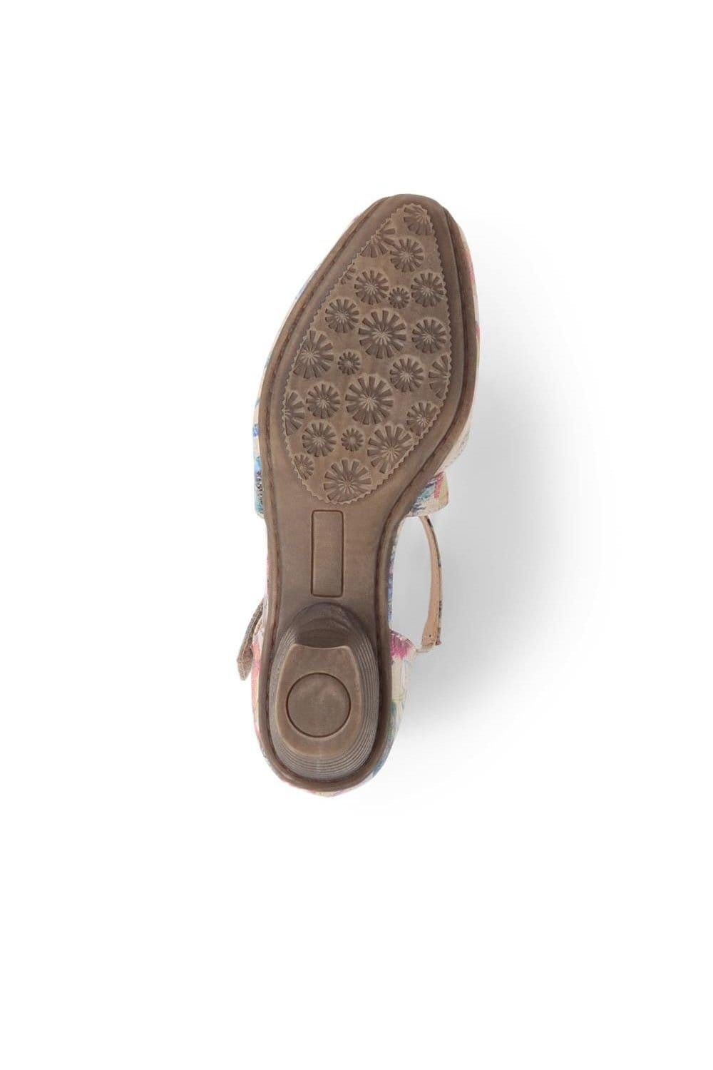 Pavers Pavers Women's Low-Heeled Court Shoes - 4