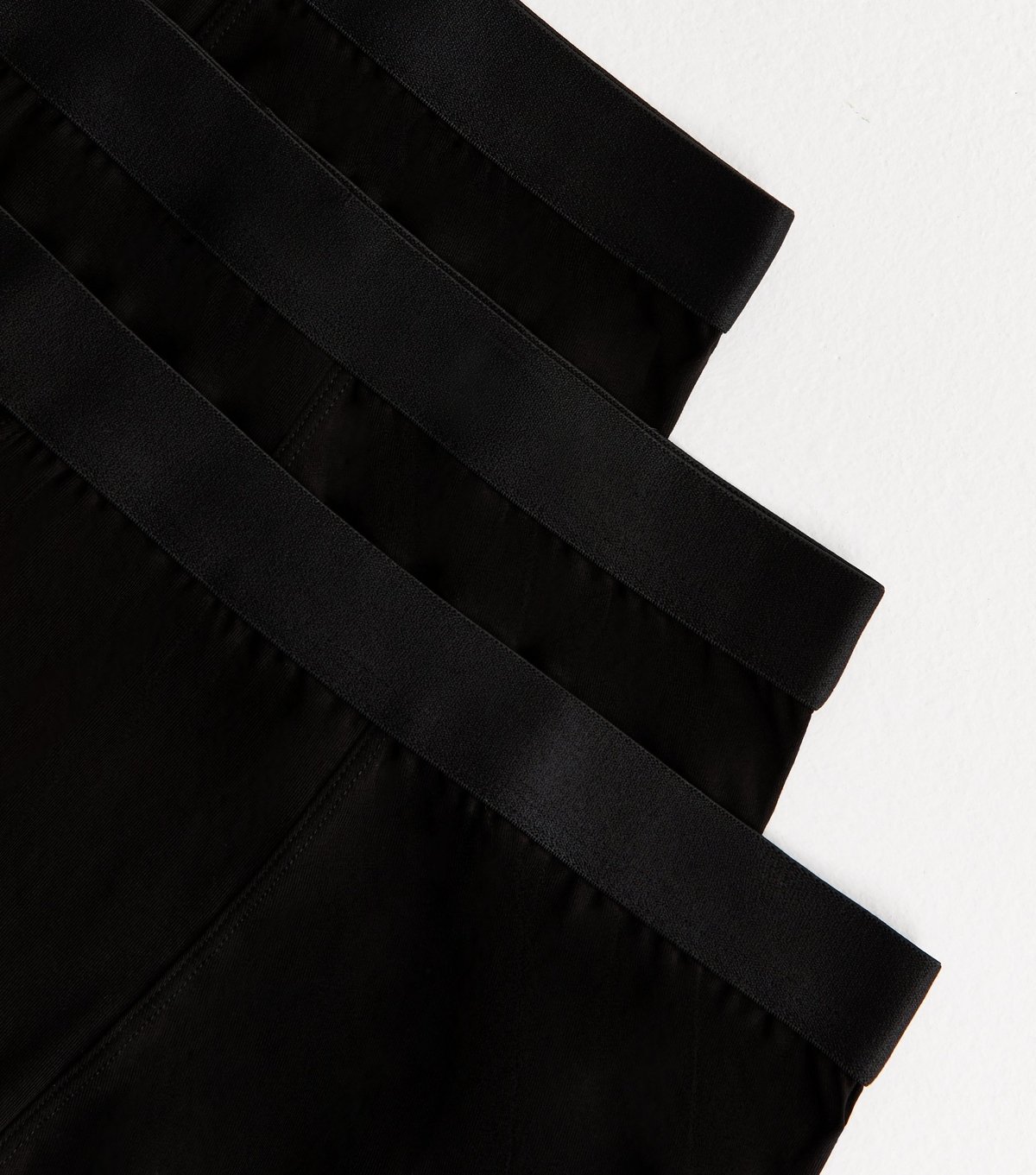 New Look Men's Pack Of 3 Black Boxers New Look - 2