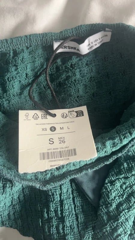 Bershka Bershka Green Halter neck Top