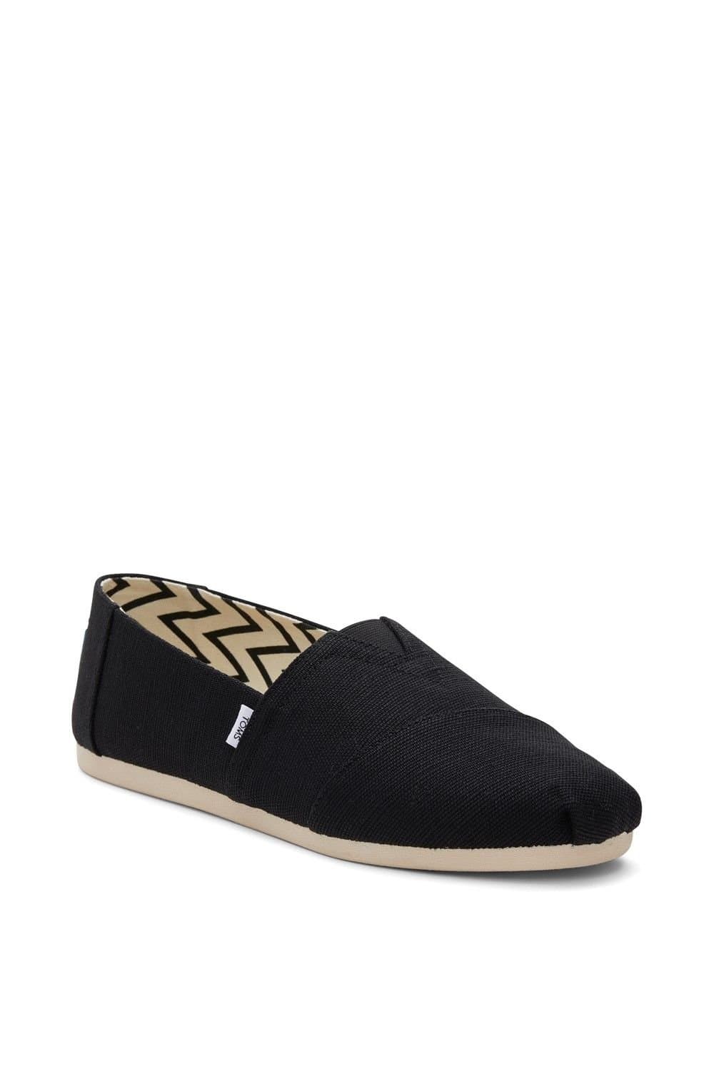 TOMS TOMS Men's Alpargata Slip on Shoe in Black