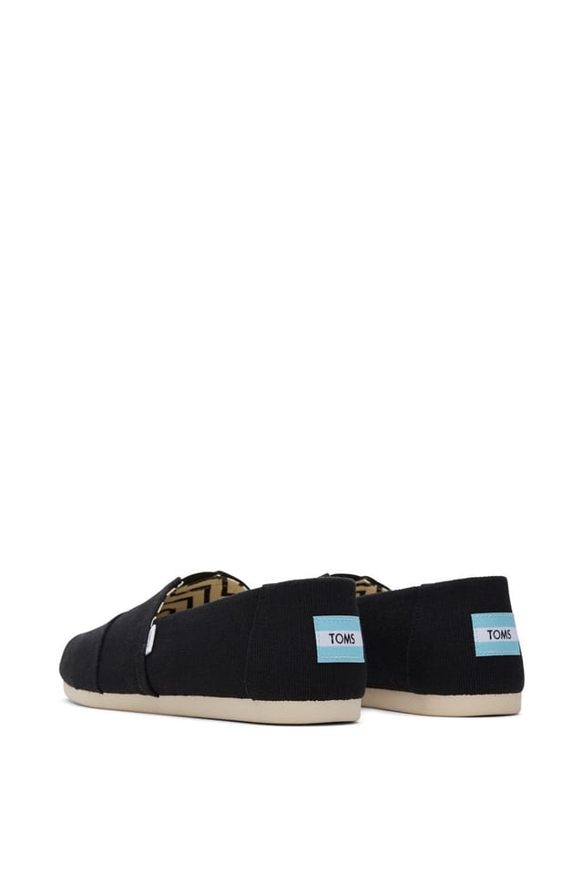 TOMS TOMS Men's Alpargata Slip on Shoe in Black - 2