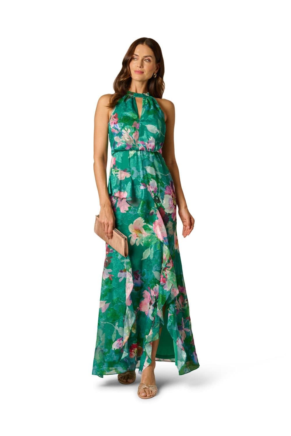 Adrianna Papell Adrianna Papell Women's Printed Mermaid Dress
