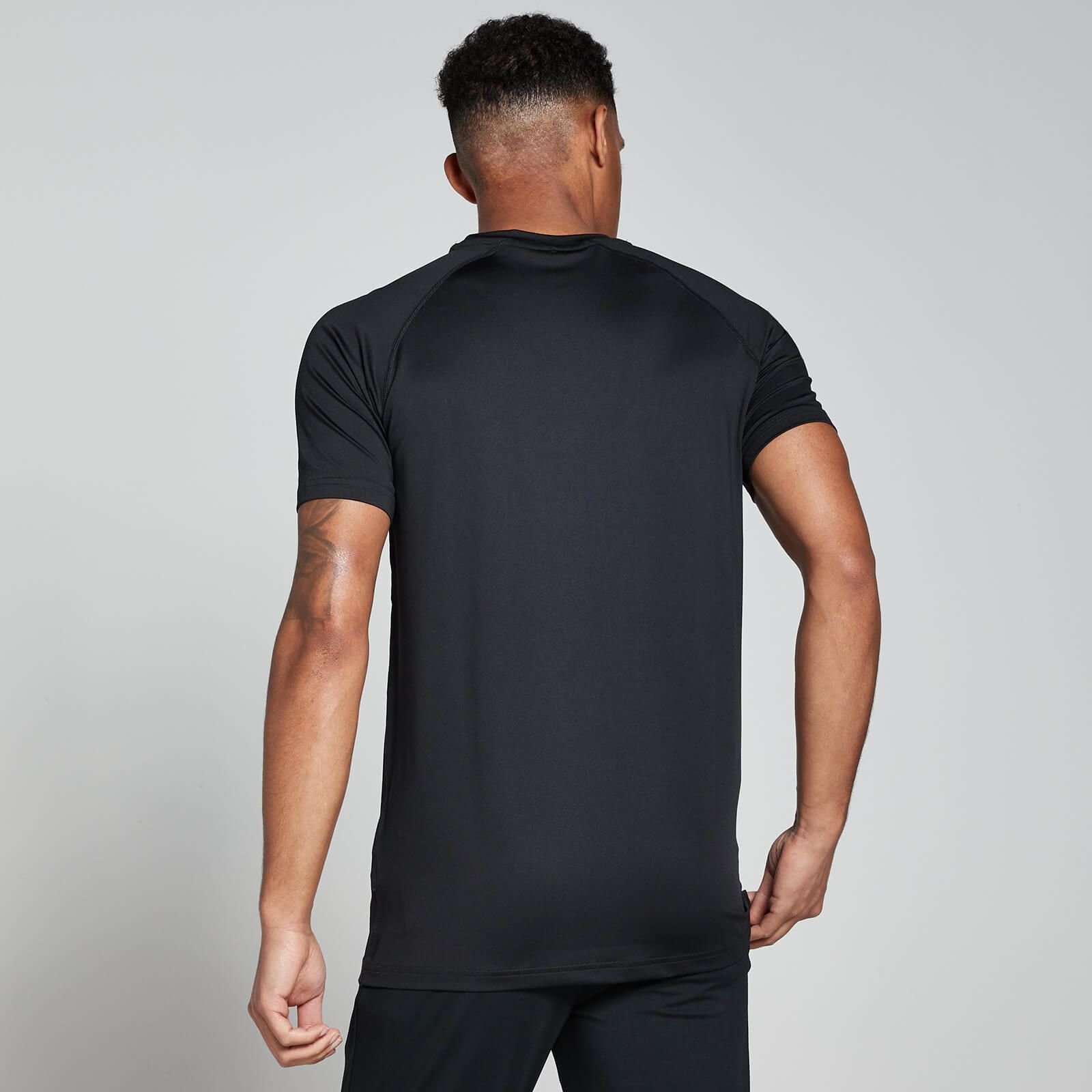 MyProtein Myprotein Men's Training Short Sleeve T-Shirt in Black - 2