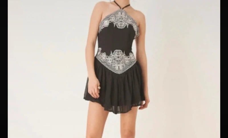 ASOS ASOS halter neck flowy country dress - 1