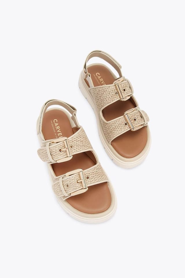 Carvela Carvela Women's 'Pavilion Slingback' Sandals in Beige - 2