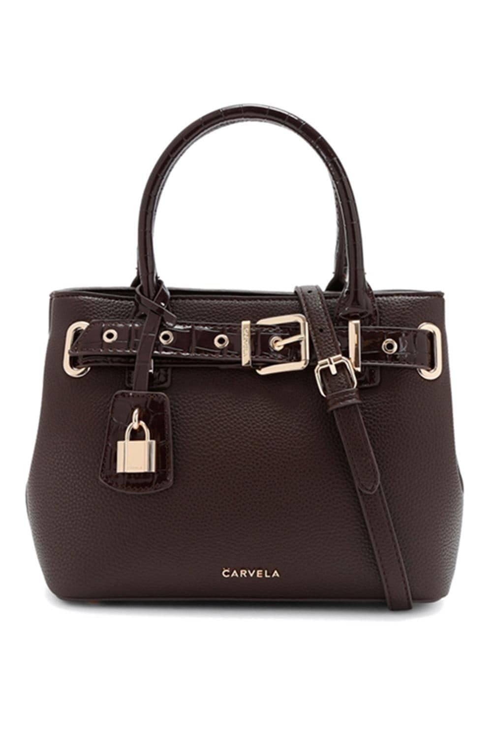 Carvela Carvela Women's 'Maria Mini Belt' Bag in Dark Brown - 1