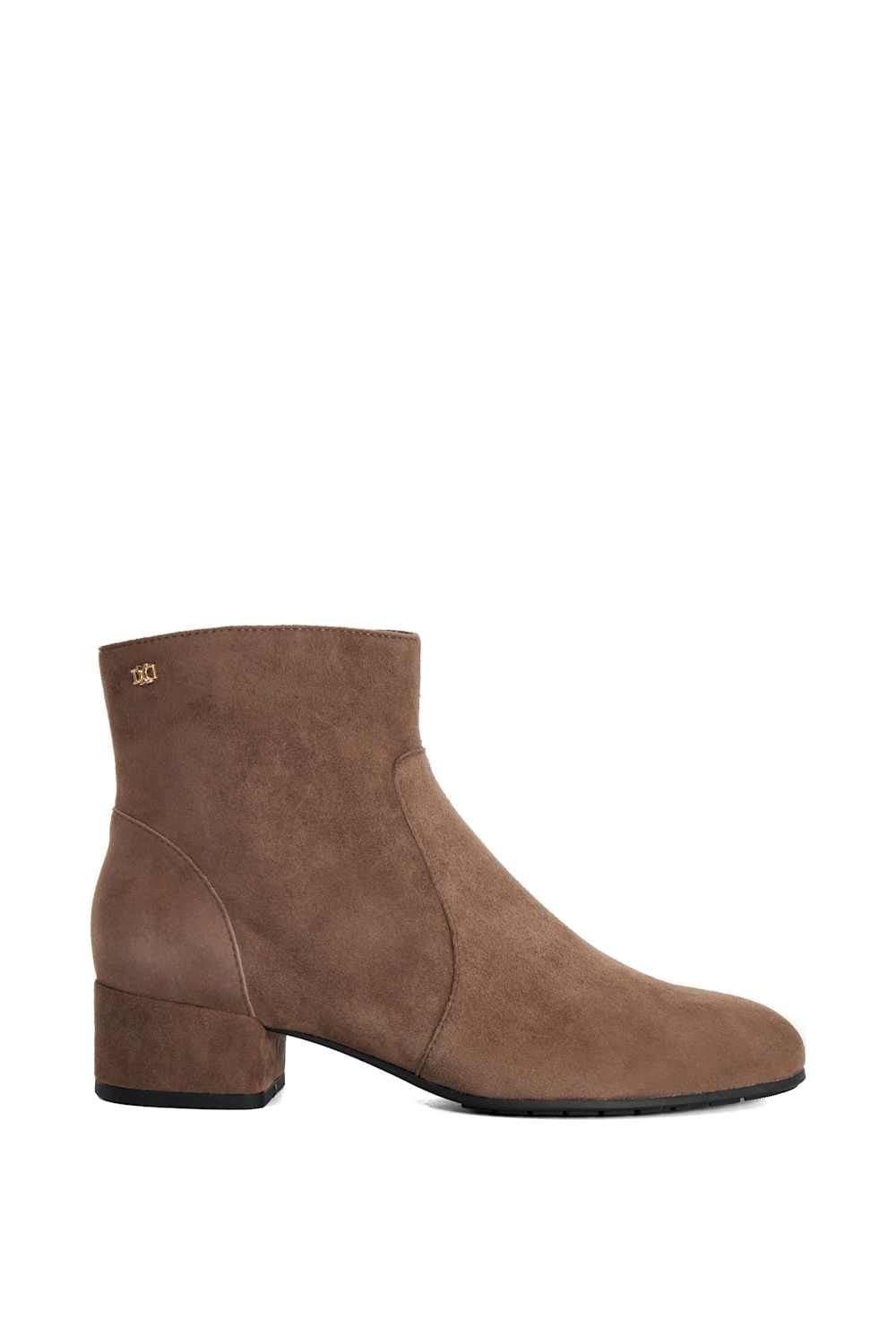 Dune London Dune London Brown Suede Ankle Boots