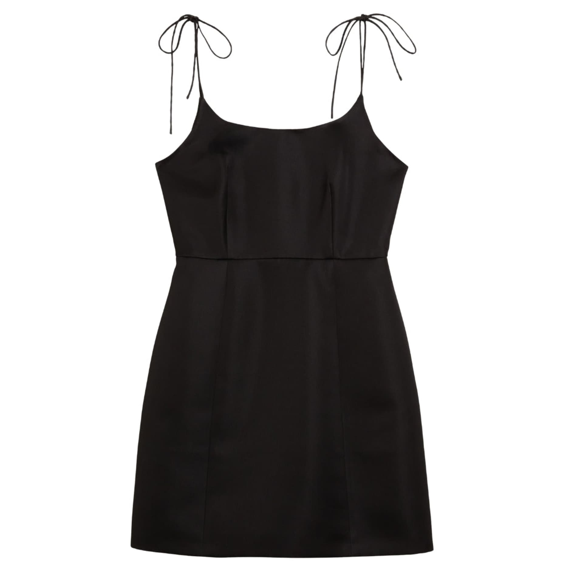 Ted Baker Ted Baker Women's Kavala Strappy Straight Neck Regular Fit Mini Dress in Black