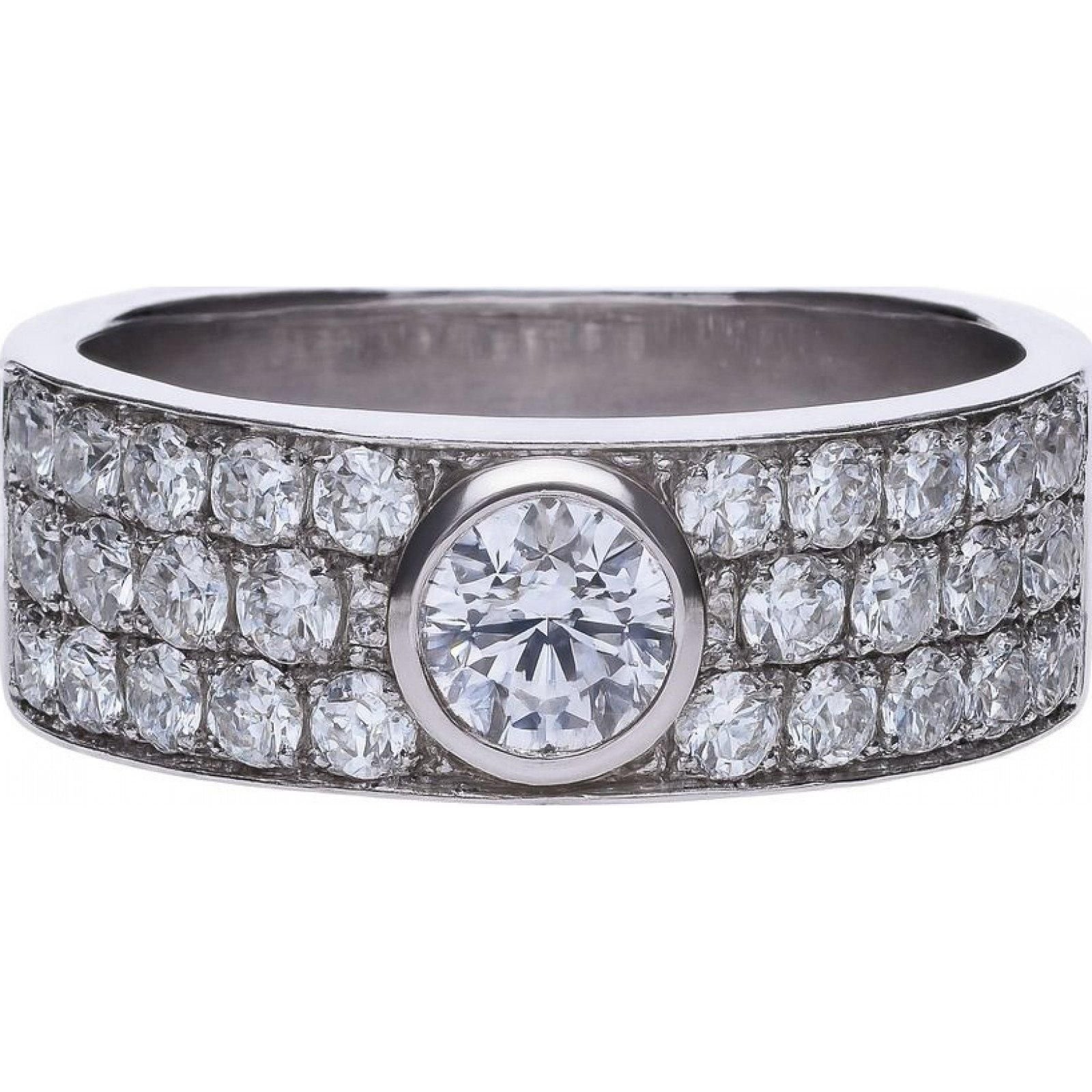 diamonfire Diamonfire Women's 6112701082165 Ring in Silver - 1