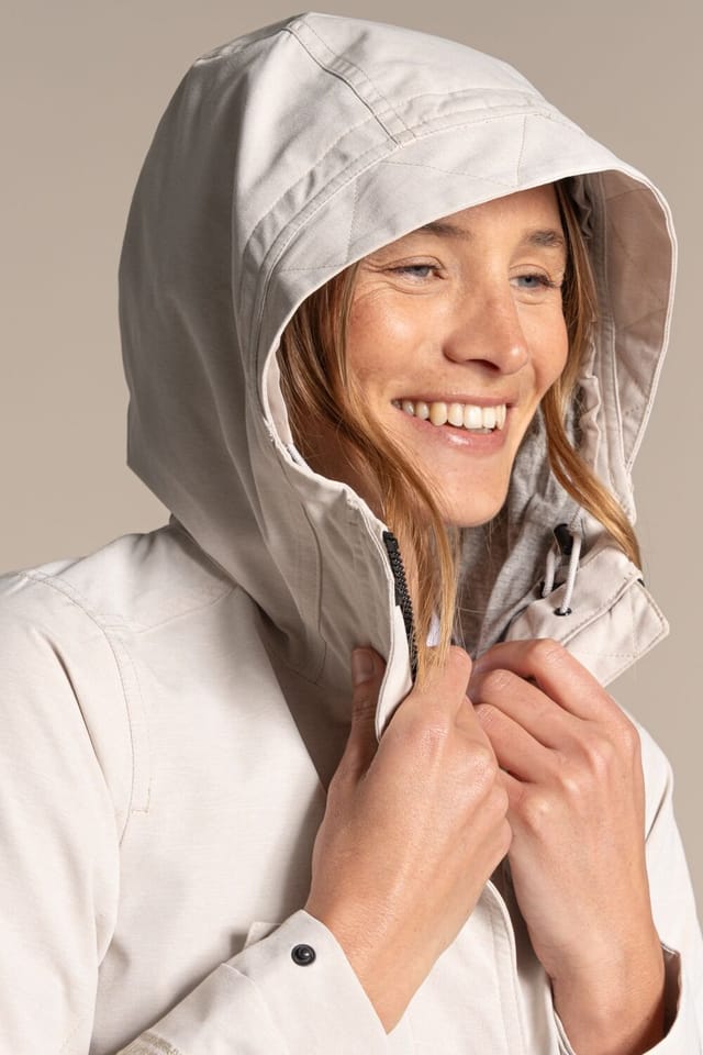 Craghoppers Craghoppers Women's Maryam Waterproof Jacket in Cream - 2