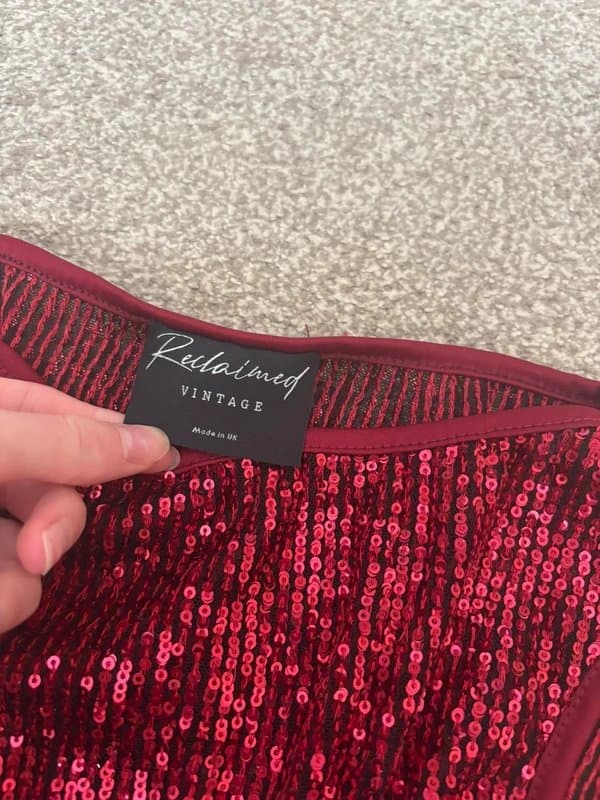 ASOS ASOS sequin vest top