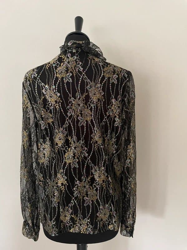 Manoush Manoush Lace Frill Blouse New without tags Size 38/UK10
