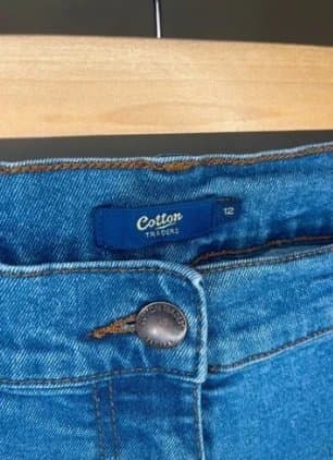 Cotton Traders Cotton Traders Straight Leg Jeans Denim Blue Size 12 Excellent Condition