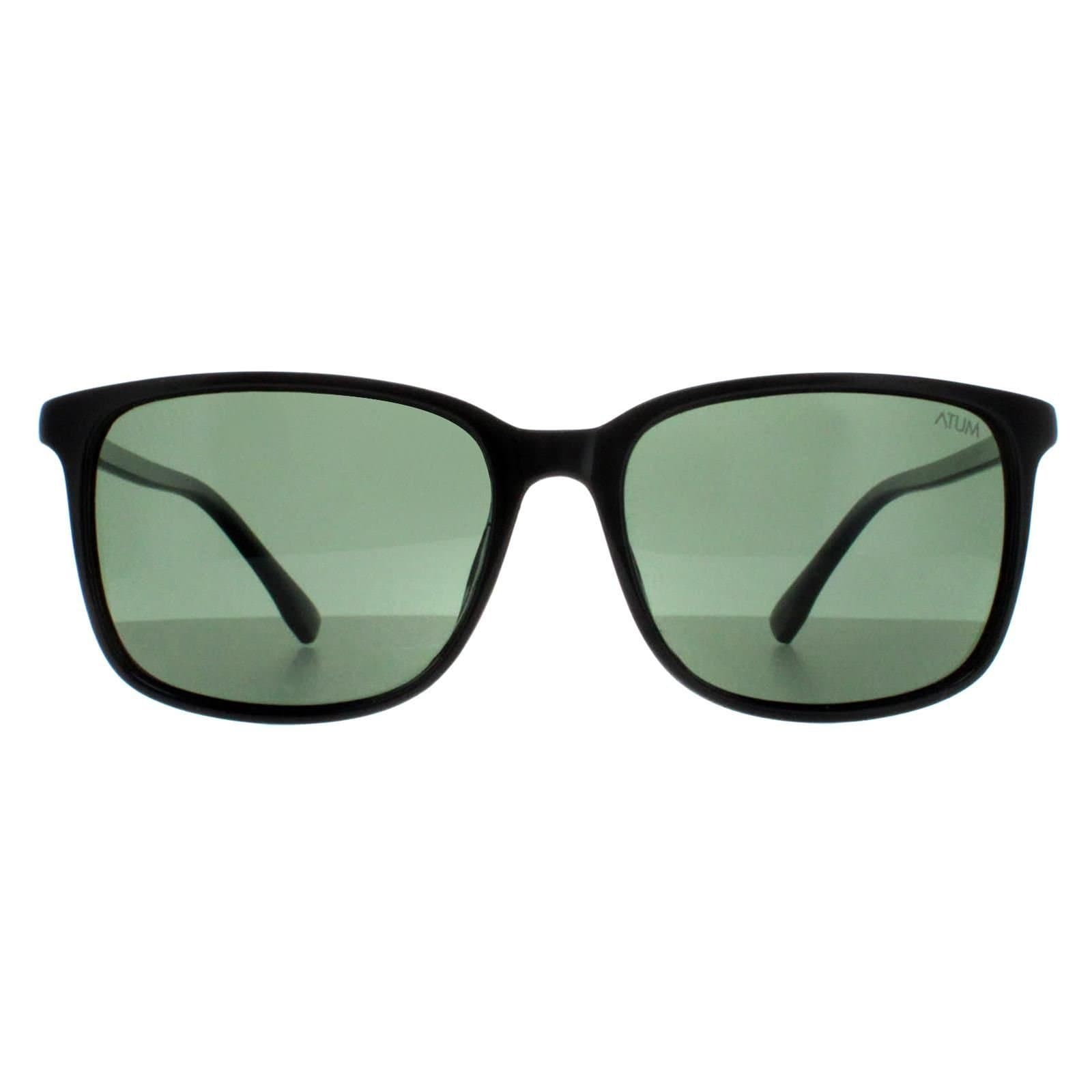 Atum Atum Men's Rectangle Shiny Black G15 Green Quill