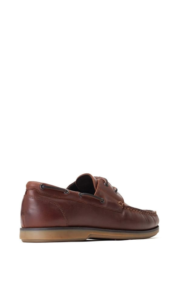 Base London Base London Men's Stern Boat Shoe in Brown - 2