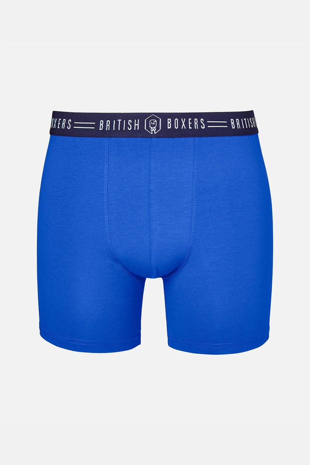British Boxers British Boxers Men's Pack of Three "Bourbon Blues" Stretch Trunks - 4