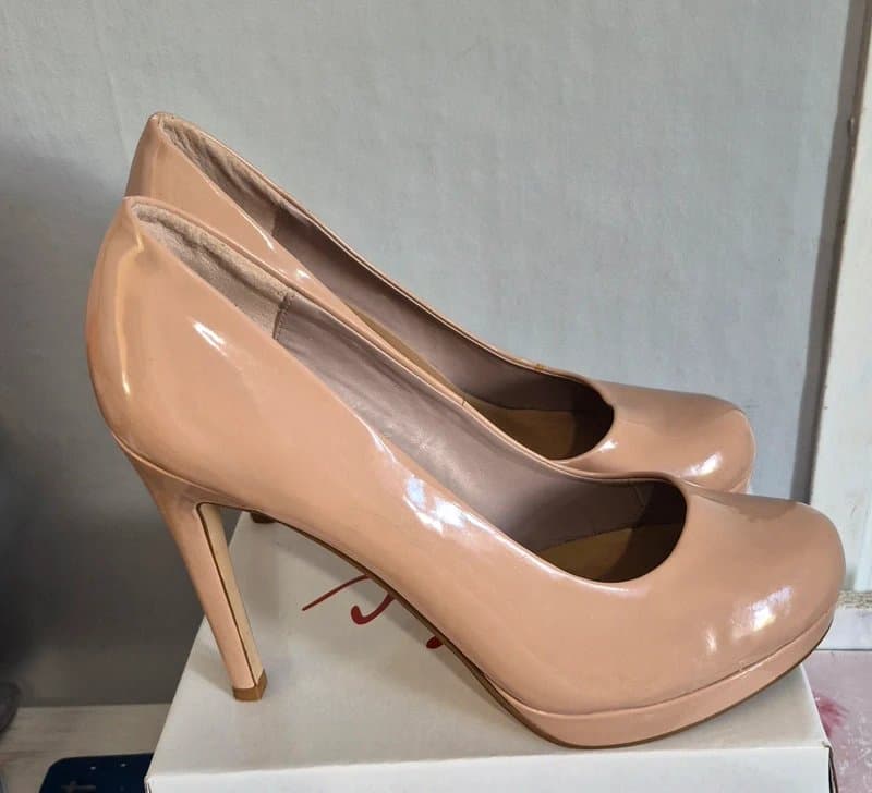 New Look Nude Stilettos size uk 7