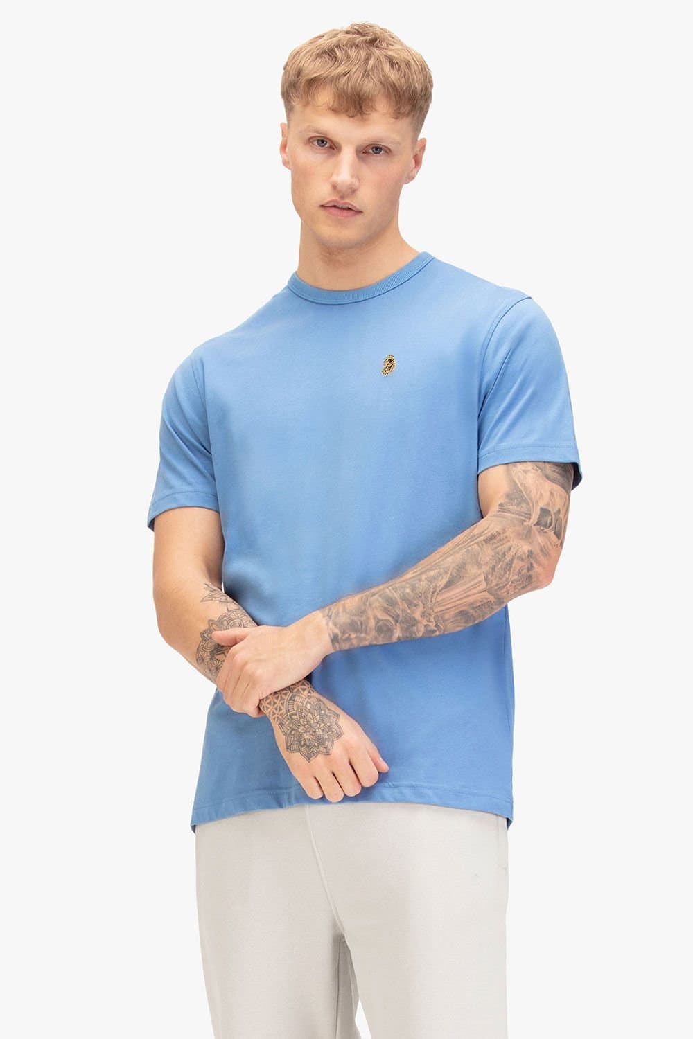 Luke 1977 Luke 1977 Men's Traff 1000 T-shirt in Bright Blue
