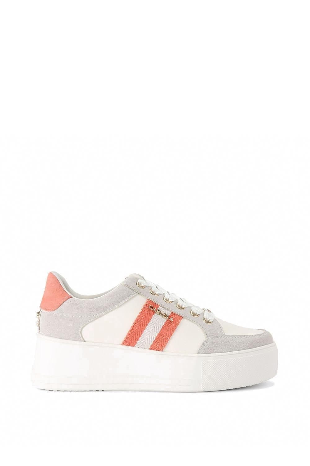 Carvela Carvela Women's 'Jive Lace Up' Trainers in Light Beige
