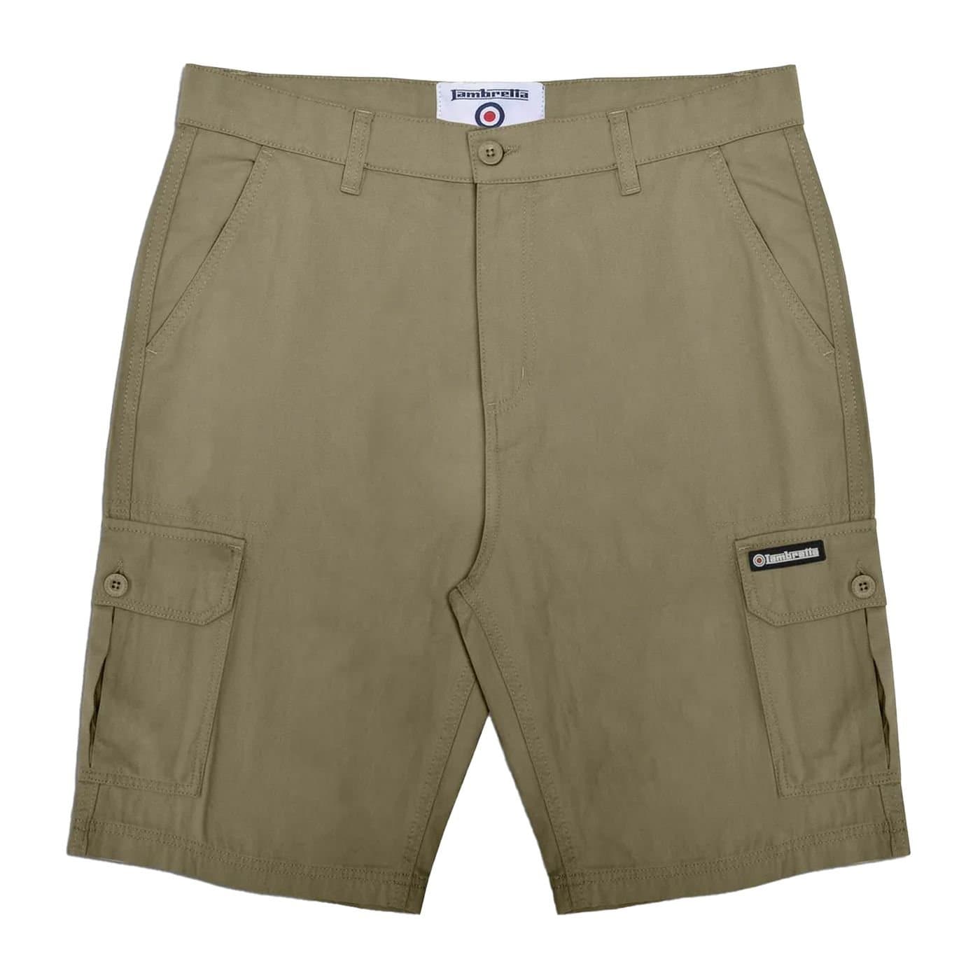 Lambretta Lambretta Men's SS25 Cargo Shorts in Green