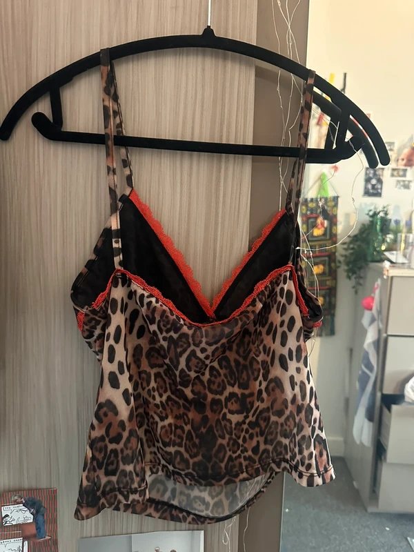 ASOS Asos cheetah print cami top - 1