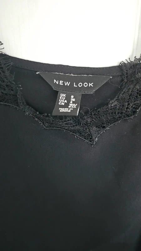 New Look New Look Black Lace Cami