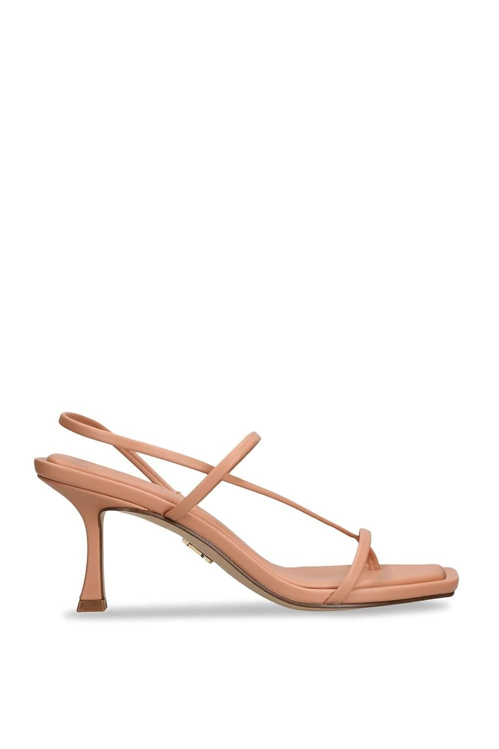 Steve Madden STEVE MADDEN Women's 'Locke' Satin Heels in Tan