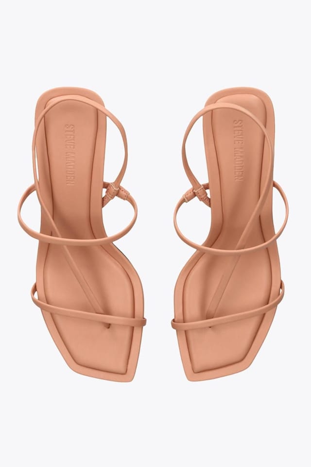 Steve Madden STEVE MADDEN Women's 'Locke' Satin Heels in Tan - 2