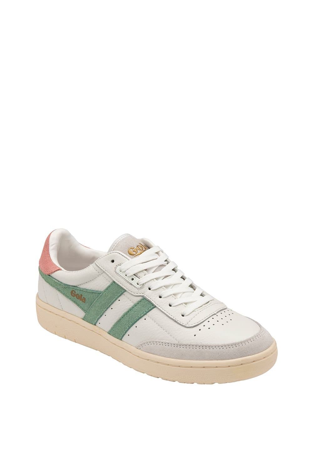 Gola Classics Gola Classics Women's 'Falcon' Leather Lace-Up Trainers in White