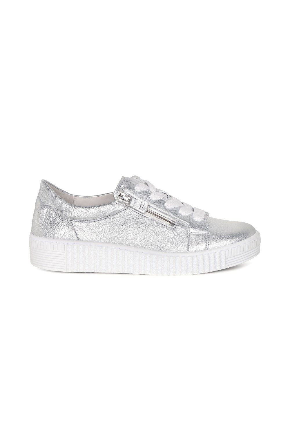 Gabor Gabor Women's 'Wisdom' Trainers in Silver - 3