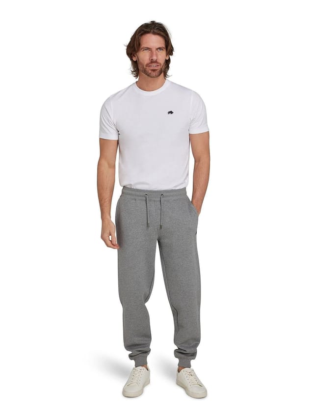 raging bull Raging Bull Men's Cuffed Sweatpants in Grey - 3
