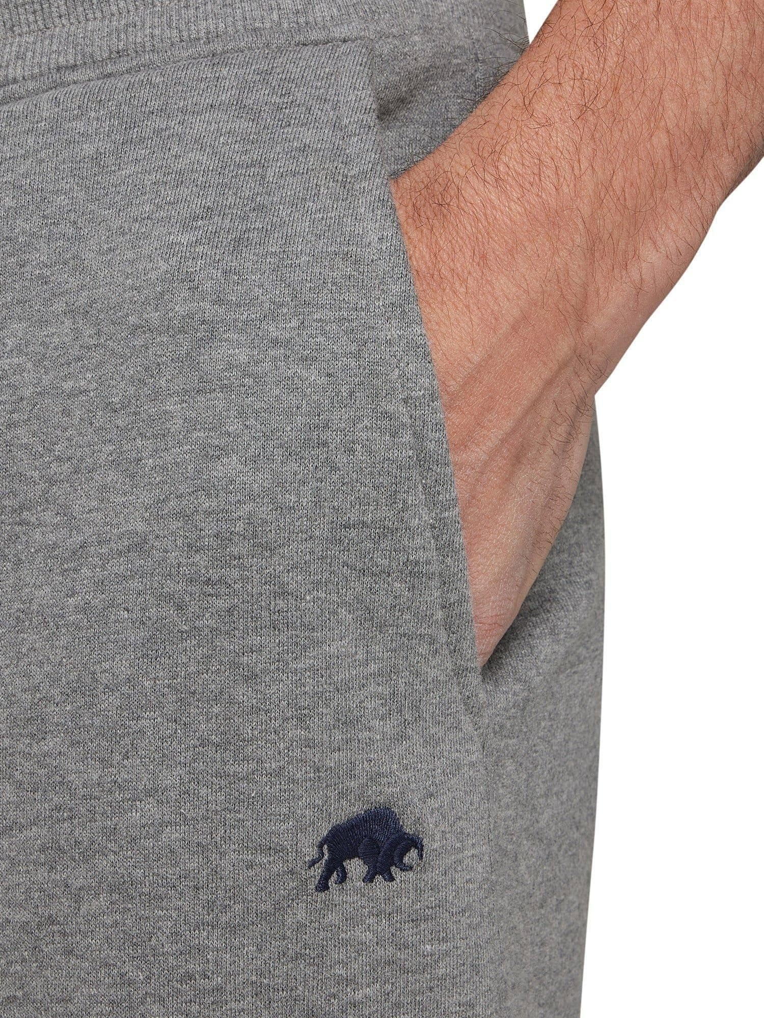 raging bull Raging Bull Men's Cuffed Sweatpants in Grey - 4