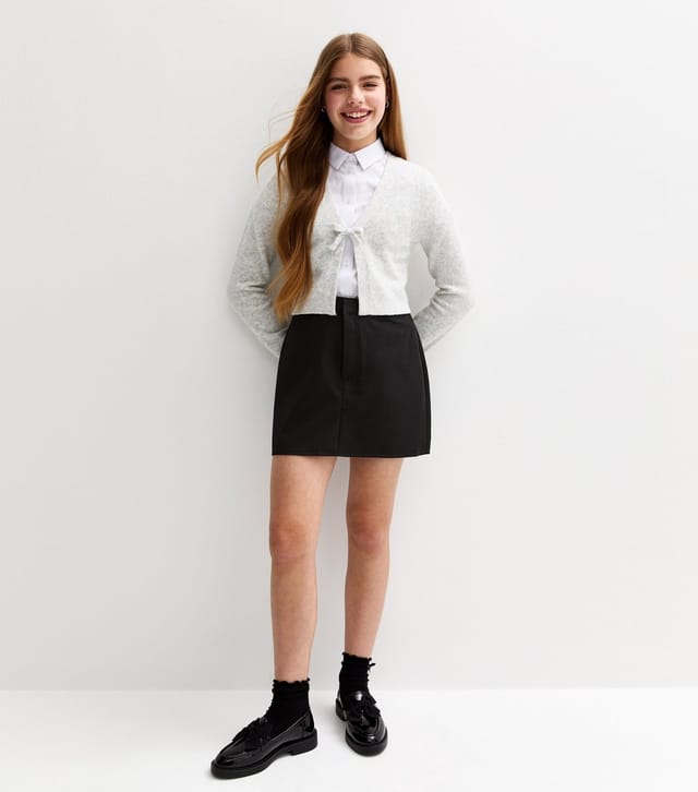 New Look Girls' Black Tube School Skort New Look - 2