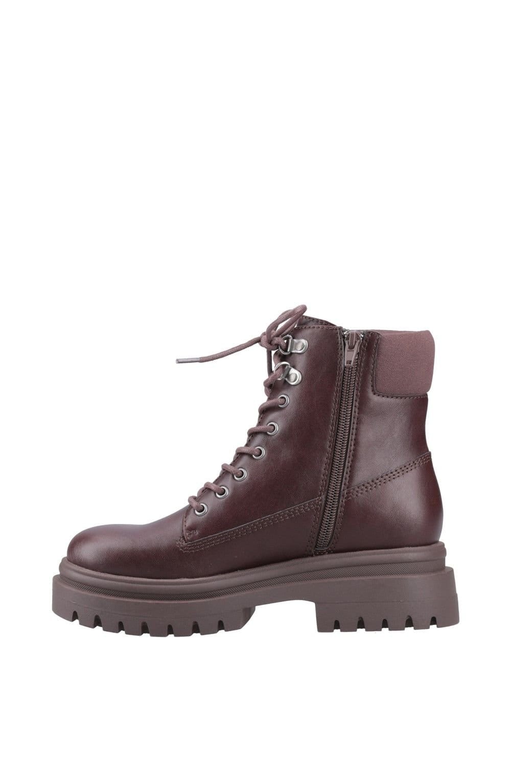 Rocket Dog Rocket Dog Women's Danie Lug Boots in Dark Brown - 4