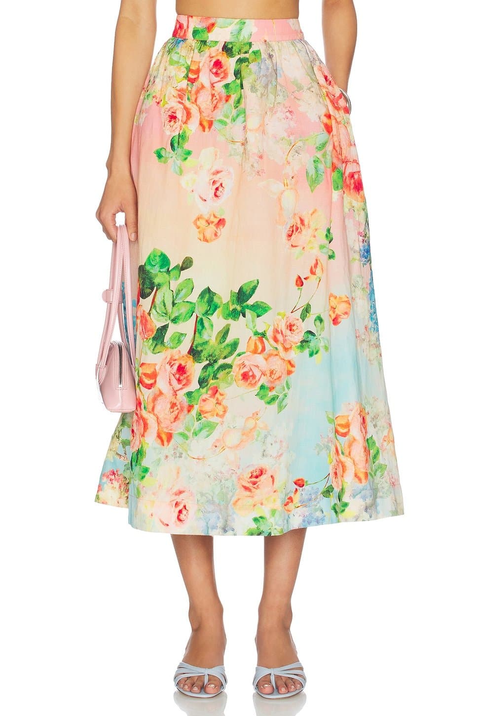 revolve Midi Skirt