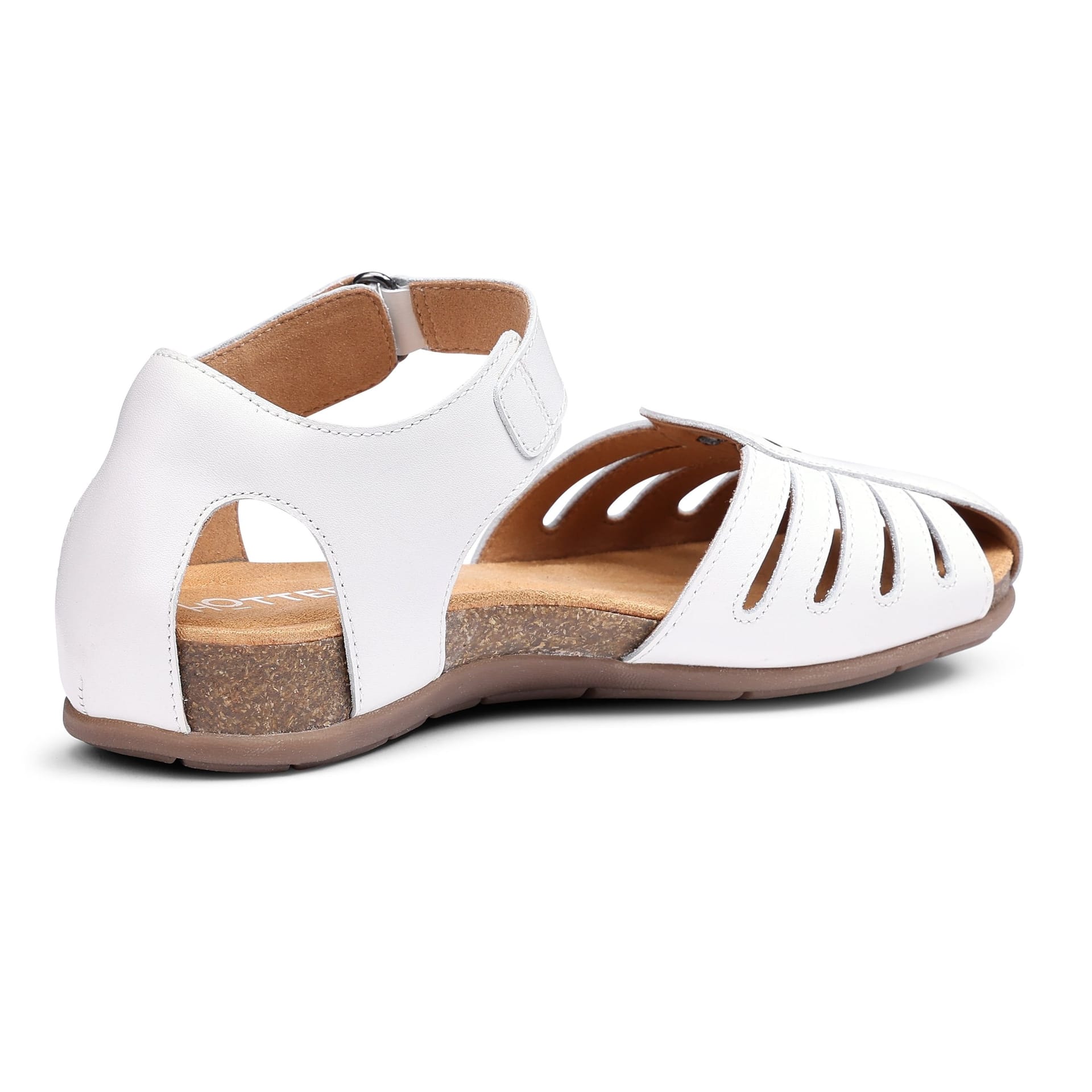 Hotter Hotter Women's 'Dinaric' Fisherman Sandals in White - 4