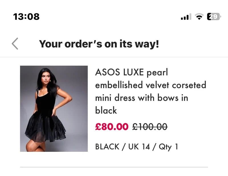 ASOS ASOS Luxe Pearl embellished velvet corset mini dress with black bows statement dress party evening