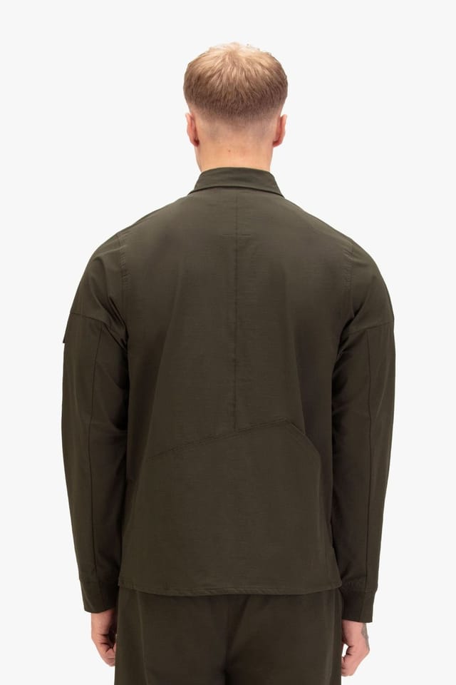 Luke 1977 Luke 1977 Men's Canavese Tech Shirt in Dark Green - 2