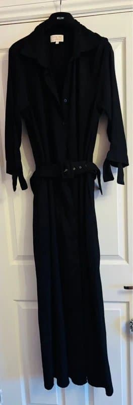 Dancing Leopard Dancing leopard same day post plunge shirt dress pockets work wedding party 18-20