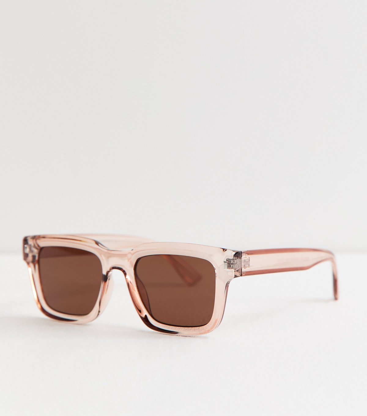 New Look Light Brown D-Frame Sunglasses New Look - 2