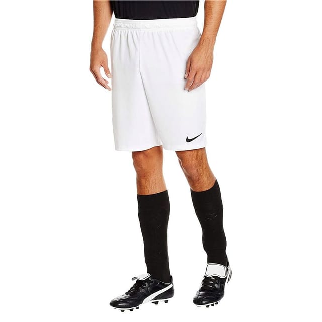 Nike Nike Men's Park II Knitted Football Shorts in White - 3