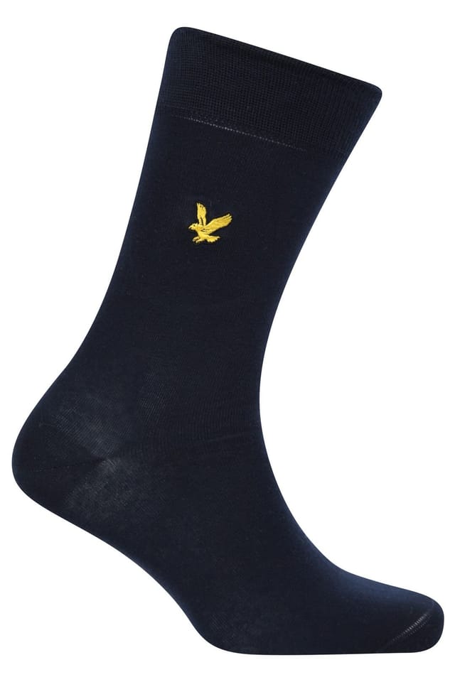 Lyle & Scott Lyle & Scott Men's Liam 5 Pack Socks Black / Peacoat / Grey Marl / Dark Grey Marl - 3