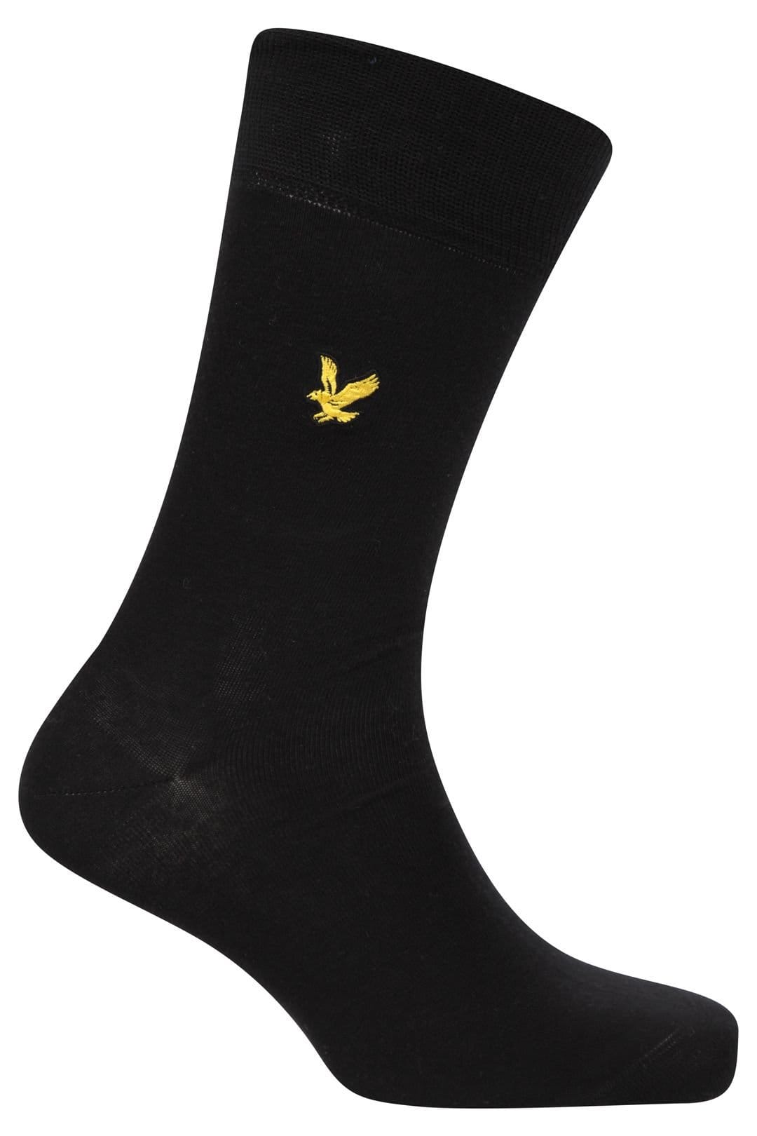 Lyle & Scott Lyle & Scott Men's Liam 5 Pack Socks Black / Peacoat / Grey Marl / Dark Grey Marl - 4