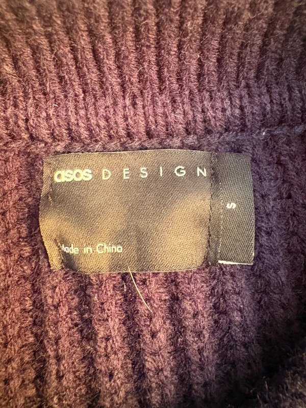 ASOS Knitted asos jumper quarter zip - 1