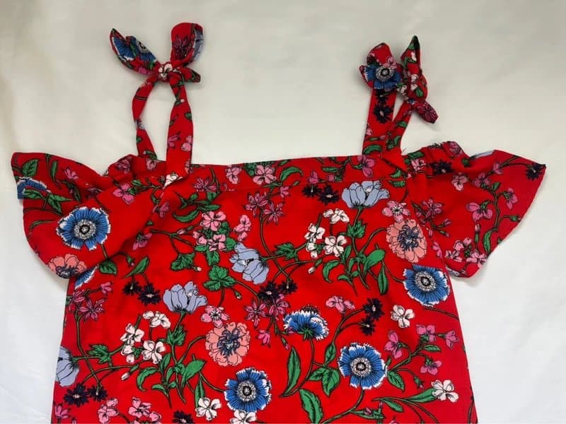 New Look Floral print shoulder-tie summer dress from New Look