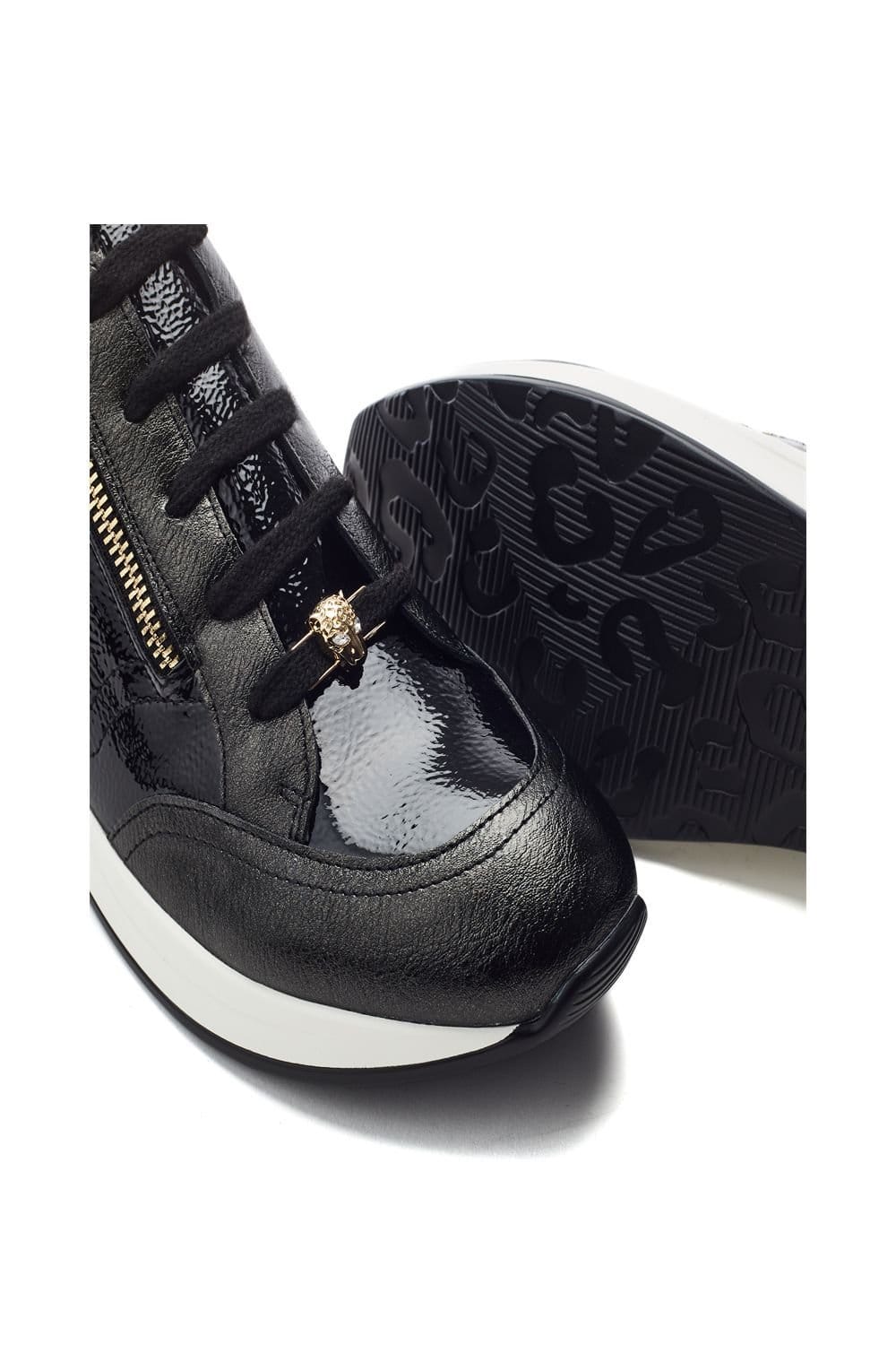 Moda In Pelle Moda In Pelle Women's Corali' Porvair Trainers in Black - 4