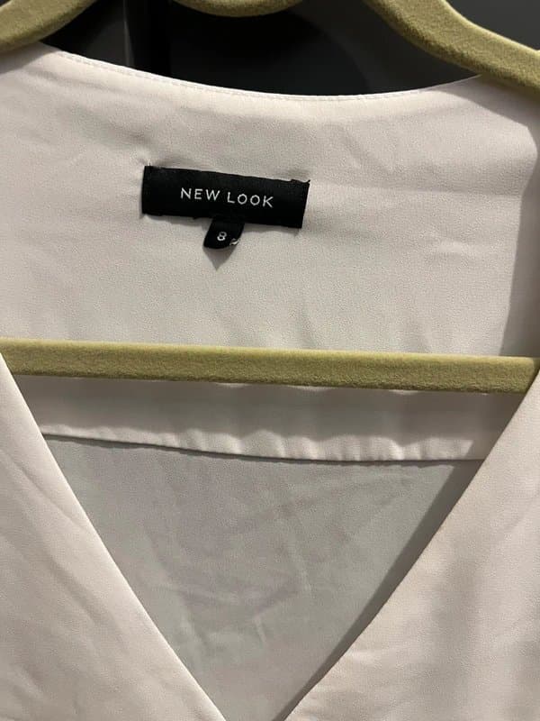New Look New Look Chiffon Blouse White