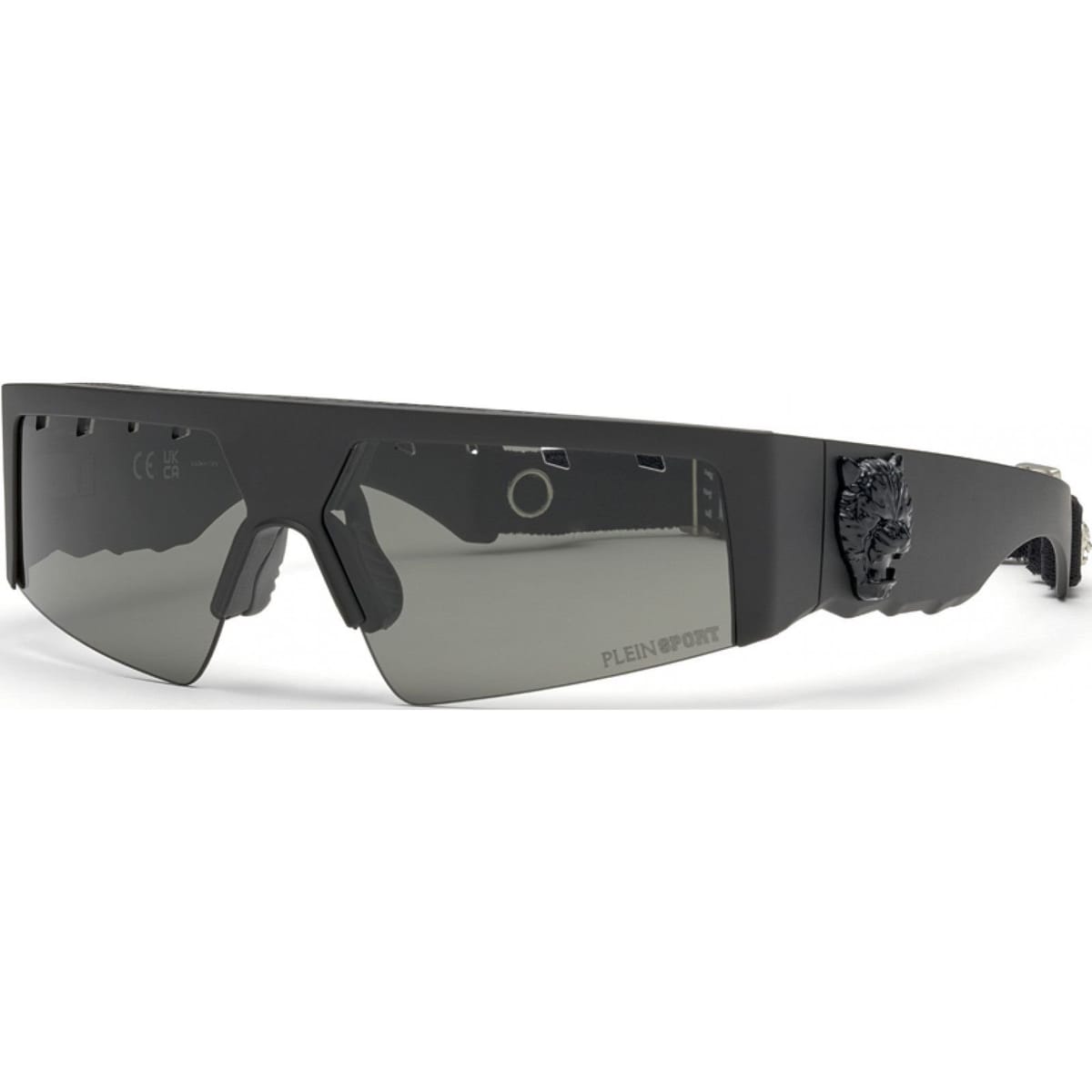 Plein Sport Plein Sport Men's SSP006V710U28 Square/Rectangle Sunglasses in Black - 1
