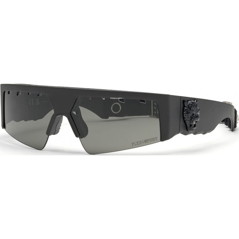 Plein Sport Plein Sport Men's SSP006V710U28 Square/Rectangle Sunglasses in Black - 1