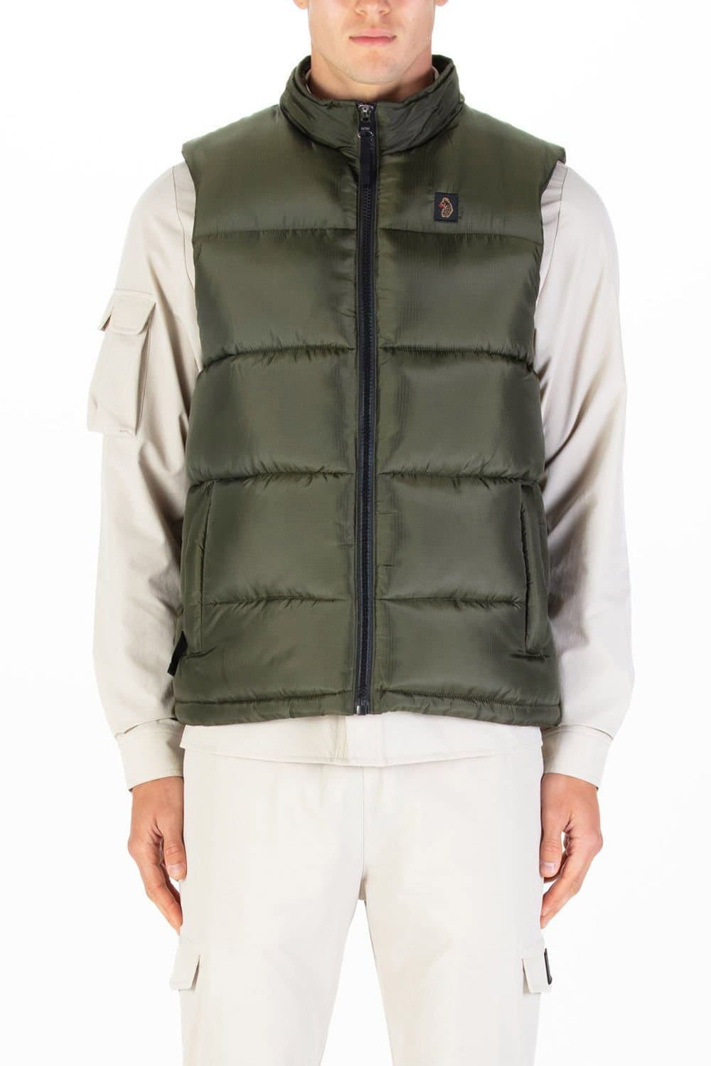 Luke 1977 Luke 1977 Men's Ataka Gilet in Dark Green